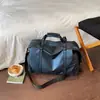 Nova Bolsa Esportiva Fitness da Moda Separação Úmida e Seca Multifuncional Portátil de Viagem Compartimento Independente para Sapatos Bolsa de Armazenamento para Natação
