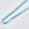 Venta al por mayor del fabricante cinta de poliéster elástica de 0.6 cm, tirantes elásticos para sujetador y ropa interior, cinta elástica multicolor con acabado mate