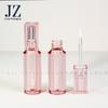 Pedido Jinze: Tubo Redondo Cuadrado para Brillo de Labios, Tubo para Brillo de Labios, Tubo Rosa Translúcido para Corrector, Material de Empaque de Plástico 2.5ml