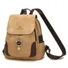 Mochila de Couro PU Transfronteiriça para Comércio Exterior Novo Estilo Europeu e Americano Textura de Alta Qualidade Feminina 2025 Mochila Retrô Tendência Moda Casual