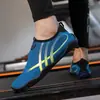 Zapatos para seguir el río, Zapatos de fitness para interiores sin cordones, Zapatos de playa de verano, Zapatos de natación para hombres y mujeres, Zapatos de agua de secado rápido, Zapatos para cinta de correr