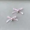 Pajarita de Cruz con Cuentas, Dulce Tamaño Pequeño Hecha a Mano DIY Accesorios, Pinzas para el Cabello, Fundas para Teléfono, Calcetines, Accesorios de Ropa