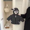 Ropa de Bebé Súper Linda para Invierno, Adorable Chaqueta con Gorro Puntiagudo Acolchado para Bebé, Abrigo de Algodón Engrosado para Bebés, Chaqueta Cálida con Acolchado de Algodón