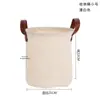 Cesta de ropa plegable, cesta de lavandería, cesta de lavandería grande, tamaño pequeño, protección del medio ambiente, cubo de almacenamiento de yute, cesta de almacenamiento de lino, cesta de basura, exportación al por mayor