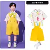 Roupas de Performance para Cheerleading Infantil Macacão para Jardim de Infância Traje para Alunos do Ensino Fundamental Roupas para Performance de Coro Recitação