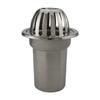 Drenaje de piso para techo exterior tipo 87 de acero inoxidable, anti-bloqueo, cubo de lluvia, balcón, terraza exterior, jardín, tapa de drenaje de piso anti-bloqueo