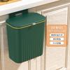 Cubo de Basura Colgante para Cocina Cubo de Almacenamiento Engrosado Hogar Baño Baño Gran Capacidad Tapa Cubo de Almacenamiento Montado en Pared