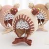 Otoño e Invierno Sombreros para Niños Sombreros Tejidos Versión Coreana Cactus de Dibujos Animados Súper Lindo Bebé Sombreros de Lana Cálidos Gorros Pulóver