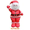 Balão de Filme de Alumínio Papai Noel Base de Novos Produtos Transfronteiriços Balão de Decoração para Festa de Natal Presente de Natal