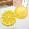 Prato de Limão Laranja Simulação Luminosa Criativo DIY Ornamento de Resina Acessórios Pingente de Chaveiro Geladeira Materiais Artesanais