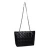 Nova Bolsa Tote para o Dia a Dia Grande Capacidade Bolsa Simples Feminina Texturizada Corrente Prismática Bolsa Transversal Feminina Bolsa Transversal Casual Feminina