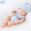 Nueva Muñeca Reborn Bebé Durmiendo de Cuerpo Completo de Plástico Suave Vinilo Muñeca de Bebé Muñeca Mini Venta Caliente Transfronteriza Al por Mayor