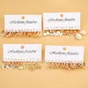 Pendientes Franceses Retro de Perla con Forma de Corazón, Juego de Seis Pares, Pendientes Femeninos al por Mayor, Más Vendidos Transfronterizos Europeos y Americanos