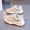 2026 Nuevos Zapatos de Papá Gruesos de Moda Versátiles para Otoño Zapatos Deportivos Casuales para Correr para Mujer Malla Transpirable Zapatos Deportivos 5033
