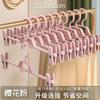 Perchas de Clip Retráctiles de Múltiples Niveles para Pantalones para Uso en el Hogar, Solución de Almacenamiento Antideslizante para Pantalones, Diseño Minimalista Moderno