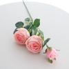 Concubina Imperial Rosa Flor Artificial Flanela Decoração de Casa Casamento Noiva Segurando Flor 520 Presente Rosa Parede