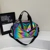 Bolsa deportiva y de fitness con separación de húmedo y seco, bolsa de viaje de gran capacidad para mujer, bolsa de mano ligera, elegante bolsa de almacenamiento para maternidad