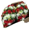 Flor de Tabla de Piedra, Guirnalda Sacrificial, Corona de Buena Suerte, Fabricante de Flores Sacrificiales para el Festival Qingming, Suministros Funerarios al por Mayor a Bajo Precio
