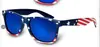 Gafas de Sol Clásicas de Bandera Americana Gafas de Moda para Fiesta Transfronterizas Retro Gafas Polarizadas para Hombre Gama Alta