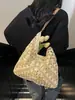 Bolsas Tejidas a Mano para Mujer 2025 Nuevo Estilo Coreano Estilo Bosque Retro Calado Bolso Bandolera de Celebridad de Internet Bolso de Hombro