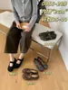 Zapatos planos cómodos para mujer con suela blanda, nuevo estilo 2026, color marrón retro, zapatos Mary Jane sin cordones, diseño de punta redonda de moda
