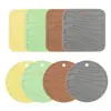 Mantel para Mesa de Comedor de Gama Alta de Silicona Aislante para Cazuela Plato Bandeja Mantel para Mesa de Comedor Resistente a Altas Temperaturas Anti-Quemaduras Personalización