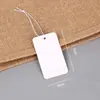 Etiqueta de Precio con Cordón Elástico en Blanco Material de Etiqueta Tarjeta Colgante Joyería Cordón para Joyería Etiqueta de Precio para Joyería