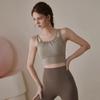 Nuevo sujetador push-up de yoga con espalda descubierta y sujetador deportivo para fitness, running, pilates y yoga.
