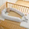 Parachoques de Cama de Verano Refrigerante para Bebé, Cojín Anticolisión de Nylon para Recién Nacidos e Infantes, Paquete Suave, Cama de Confort Dentro de la Cama, Almohada Lateral para Dormir para Niños