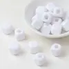 Acrílico 12mm Esquina Redondeada Agujero Grande Cubos Cuadrados Cubos Cuadrados Coloridos Accesorios para Colgante de Cadena de Teléfono DIY Venta al por Mayor
