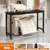 Mesa de Manicure Móvel Estilo Japonês Mesa Sofá de Camada Única com Rodas Mesa Moderna Minimalista Multifuncional Tendência para Salão de Unhas com Rodízios