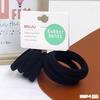 Cuerda para el pelo estilo coreano con etiqueta, Relación calidad-precio, 8 Cuerdas para el pelo montadas en tarjeta, Combinación de tamaños, Goma de pelo sin costuras, Goma elástica sin rastro para el pelo