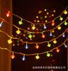 Luces de Guirnalda de Linternas Rojas con Borlas LED para Ambiente de Año Nuevo, Luces Intermitentes Solares a Batería, Regulables, Súper Brillantes para el Festival de Primavera