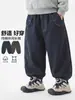 Ropa Casual de Algodón Puro para Niño Europeo Otoño 2026 Nueva Ropa Infantil Bebé Niño Pequeño Estilo Primavera Otoño Pantalones Largos para Niños