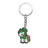 Centenas de St. Pingentes de Chaveiro Dia de São Patrício, Decorações de Chaveiro Chapéu Verde DIY de Borracha Macia em PVC, Itens de Presente