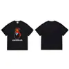 Suministro Mayorista Transfronterizo de Marca de Moda, Dropshipping de Comercio Exterior, Camiseta de Manga Corta Pesada Bape Cabeza de Mono Tiburón 260g 25
