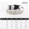 Collar Luminoso para Mascotas Estilo Estampado de Leopardo Collar Luminoso para Perro Collar Luminoso LED Collar de Advertencia Nocturna Collar para Mascotas