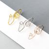 Clip de Papel Creativo en Forma de Cuerpo Piercing Joyería Oro Rosa Metálico Accesorios de Venta Directa del Fabricante Exclusivo Transfronterizo