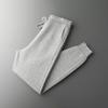 Pantalones de lana para hombre cuatro planos divididos cintura elástica resistentes al desgaste otoño e invierno nuevos pantalones cálidos casuales pantalones de piernas largas ropa exterior