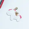 Pingente de Couro Personalizável Huayang Ornamento DIY Acessório PU Chaveiro