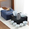 XYT Juego de Té Kung Fu Portátil para Viaje al Aire Libre, Juego Pequeño, Hogar, Bandeja de Té Simple, Tetera, Taza de Té, Juego de Té Personalizado