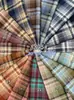 Saia Plaid JK Tecida Personalizável de Outono e Inverno Roupas Infantis Roupas Femininas Padrão de Tecido Plaid Tecido Tingido em Fio Jacquard Venda por Atacado em Estoque