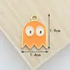 Accesorios de bricolaje, dibujos animados de cabeza redonda, animación, gota de aceite, aleación, funda para teléfono, pulsera, banda para el cabello, colgante, llavero.