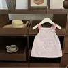 Conjunto de Duas Peças Verão Novo Casual Fofo Estilo Coreano Meninas Estampa de Desenho Animado Saia Suspensa Kt e Blusa de Manga Curta Tendência
