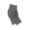 Rodilleras de cachemir, cálidas y adecuadas para habitaciones con aire acondicionado, protectores articulares, resistentes al frío y antideslizantes, unisex, mangas de punto para las rodillas para otoño e invierno