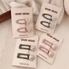 Novos grampos de cabelo infantis, presilhas BB em formato de coração com bolinhas, de alta qualidade e estilosos, perfeitos para franjas e laterais de cabelo de meninas, acessórios de cabelo fofos e doces