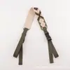 Bolsa de Compras Bordada Rayada de Nicho Estilo Japonés Moda Correa Cruzada Ajustable Casual para Viajes Diarios Correa de Hombro Bolsa de Compras Ecológica