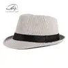 Sombrero de Jazz Estilo Británico para Hombre, Versión Coreana, Adecuado para Primavera, Verano y Otoño, Sombrero para Proteger del Sol al Aire Libre, Fedora Pequeño Casual, Sombrero de Playa para Mujer