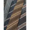 Linho Algodão Marrom Amarelo Vermelho Escuro Fosco Marrom Retro Casual Estilo Britânico Japonês Gravata de Nicho 7cm