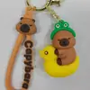 Llavero Capibara Colgante de Peluche Regalo Adorno de Dibujos Animados Colgante de Capibara Creativo Lindo para Colgar en Bolsa Regalo